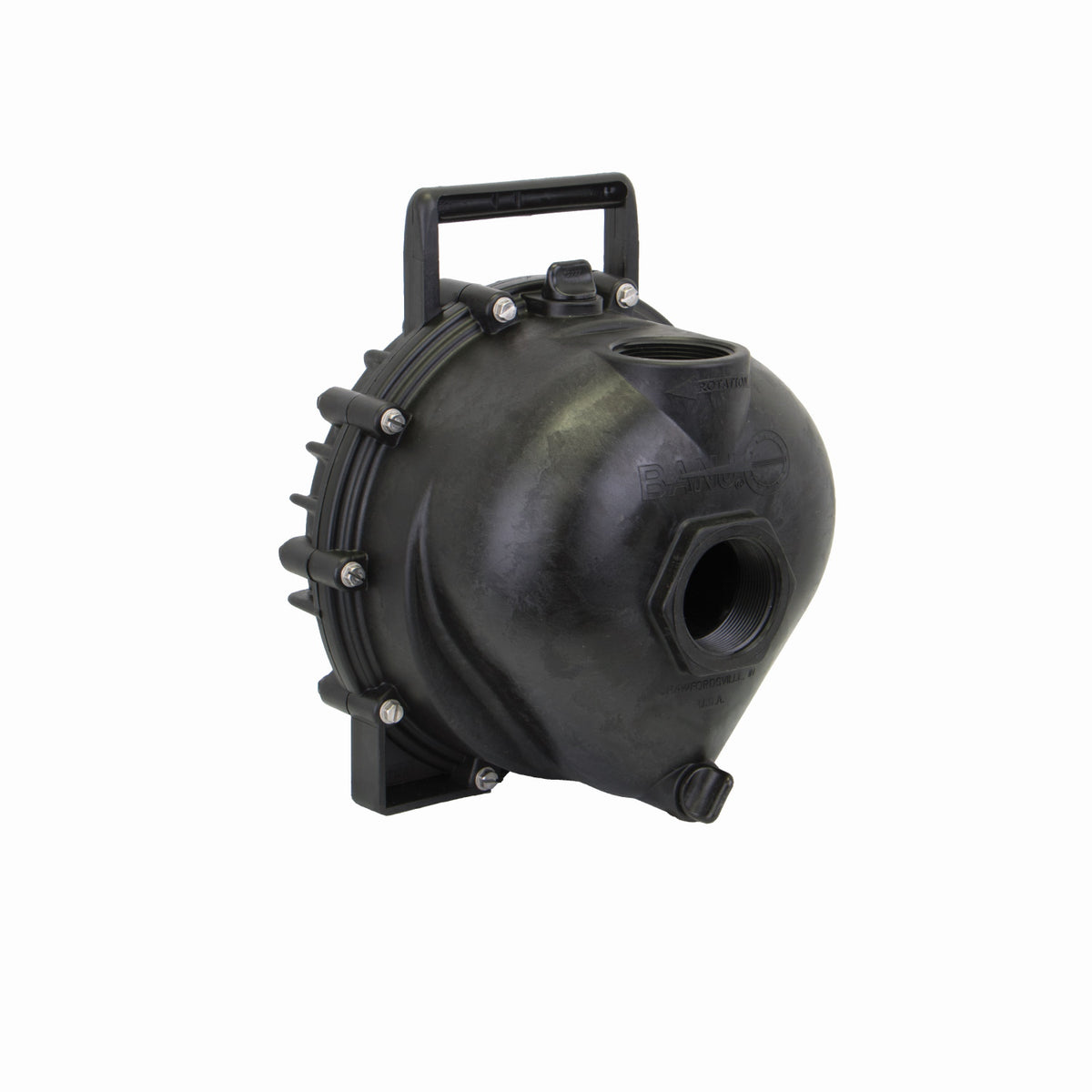 2" Poly Pump Only w/ 3VN Impeller w/ FKM & 316 SS Seal