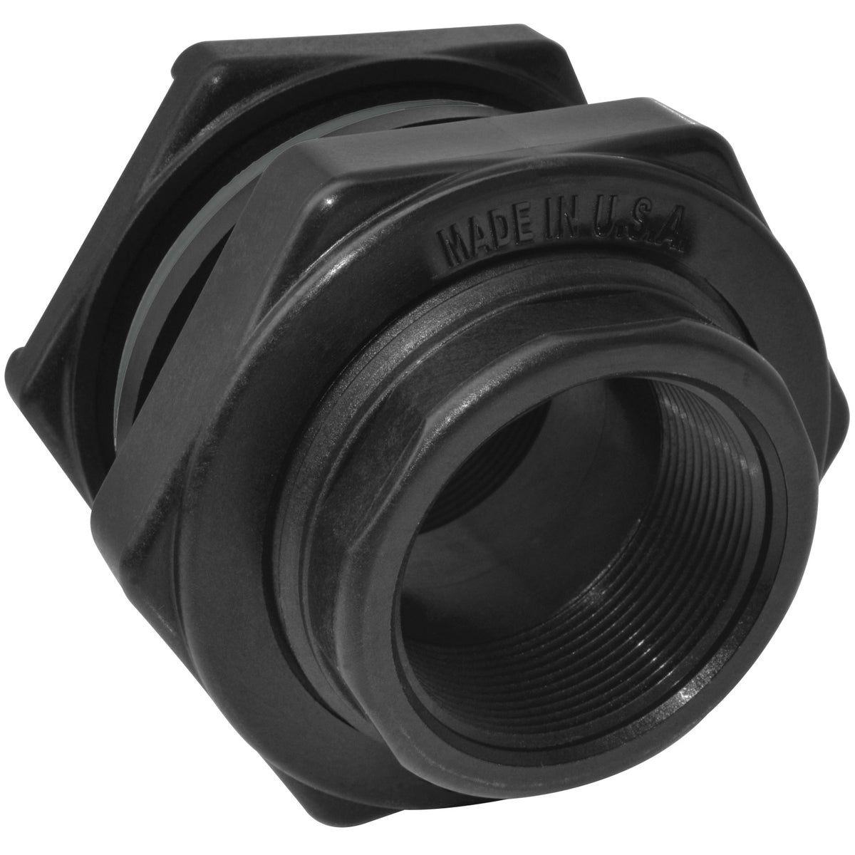 PP Bulkhead 2" FNPT X 2" FNPT