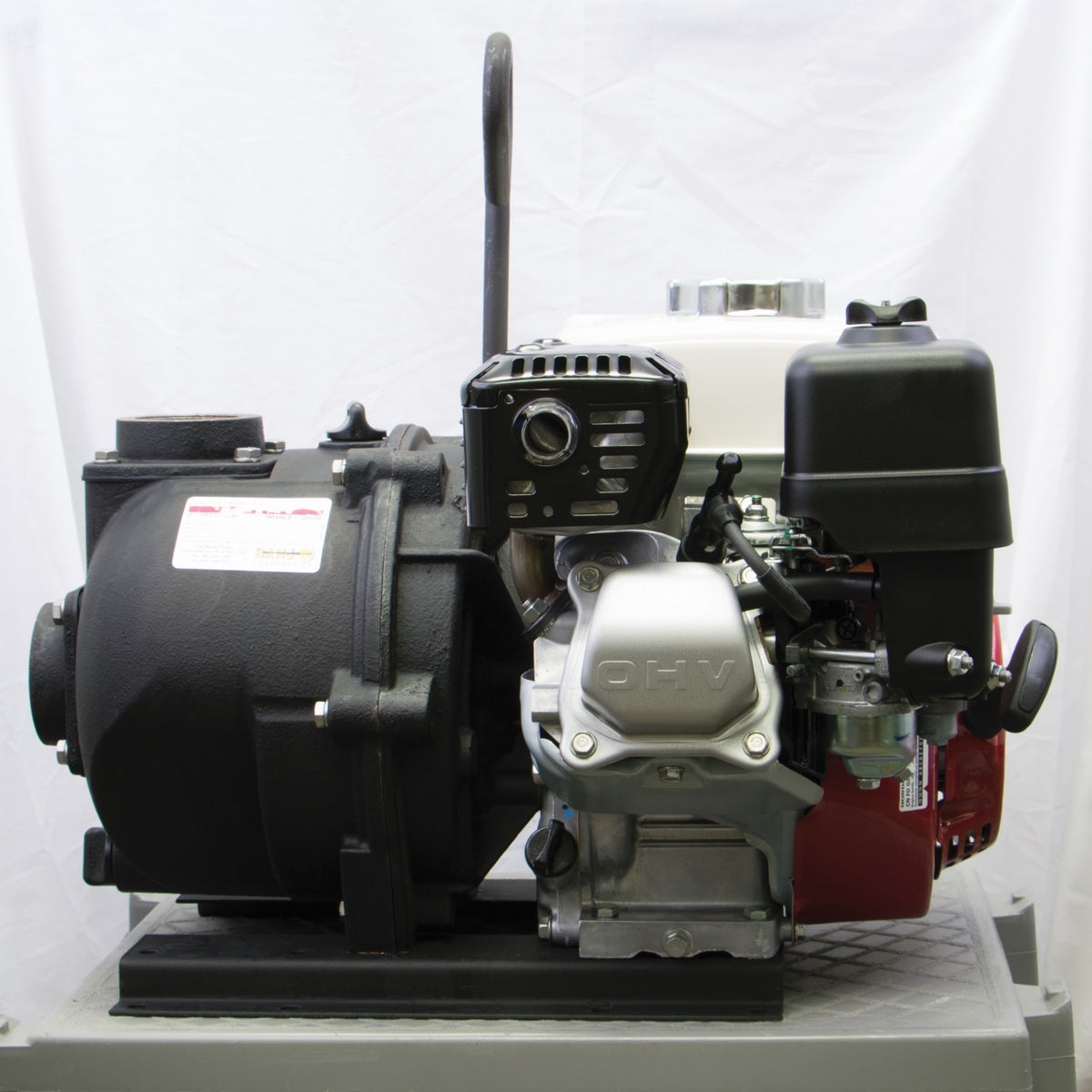2" CI Pump 6.5 HP B&S Pro Engine
