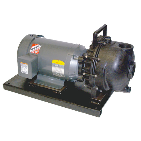 2" Poly Pump w/ 5 HP 3 Phase Electric Motor w/ EPDM Elastomer