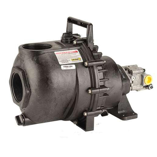 3" Poly Pump w/ 12 HP Hydraulic Motor