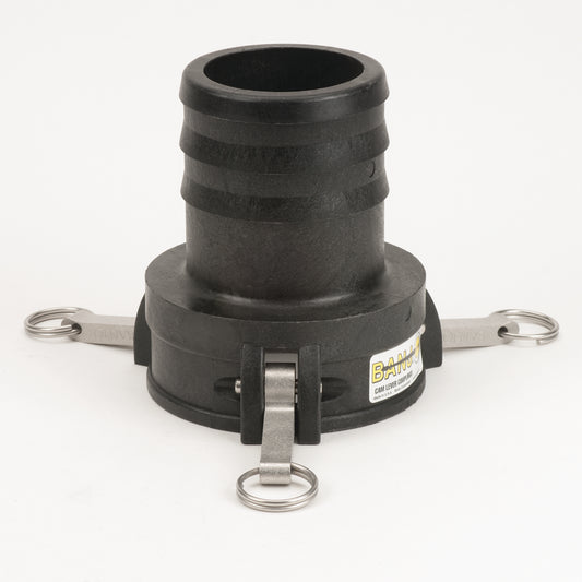 PP Adapter 4" FQDC X 4" HB