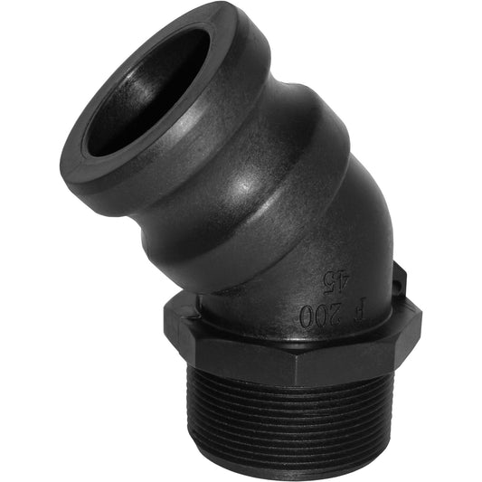 PP Elbow 45  2" MQDC X 2" MNPT