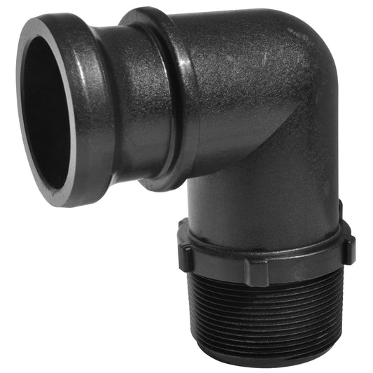 PP Elbow 90  2" MQDC X 2" MNPT